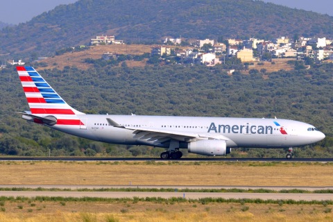 N279AY - A330-243 - American Airlines - ATH - 29-07-2015