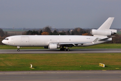 N512JN - MD-11 - Western Global Airlines - LGG - 20-12-2015