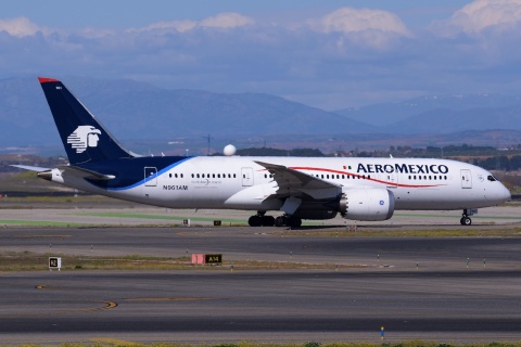N961AM - 787-8 Dreamliner - Aeromexico - MAD - 14-03-2015