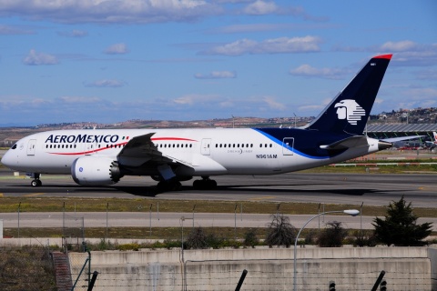 N961AM - 787-8 Dreamliner - Aeromexico - MAD - 14-03-2015b