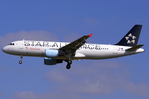 OE-LBX - A320-214 - Austrian Airlines - BRU - 22-04-2015