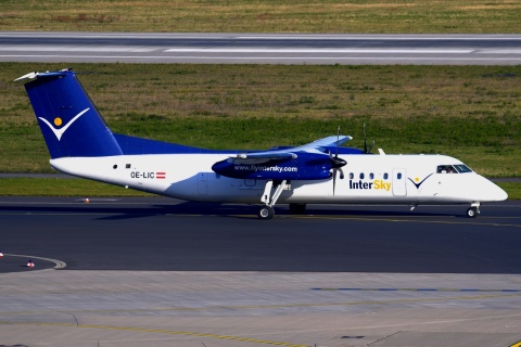 OE-LIC - DHC-8-311 - InterSky - DUS - 15-04-2015