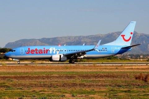 OO-JAD - 737-8K5(WL) - JetairFly - PMI - 22-08-2015