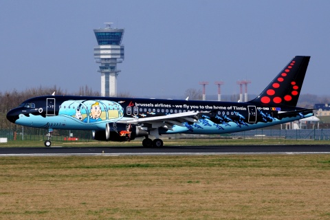 OO-SNB - A320-214 - Brussels Airlines - BRU - 24-03-2015