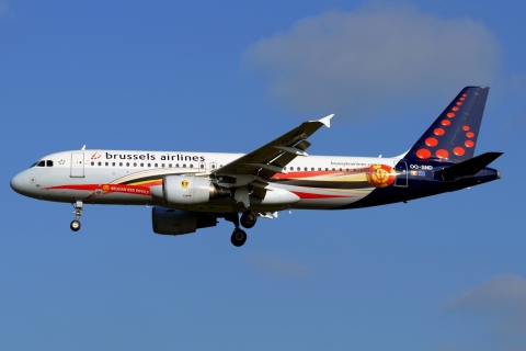 OO-SND - A320-214 - Brussels Airlines - BRU - 22-04-2015