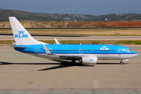 PH-BGF - 737-7K2(WL) - KLM Royal Dutch Airlines - ATH - 23-07-2015