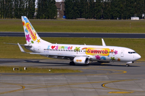 PH-HZG - 737-8K2(WL) - Transavia - BRU - 08-06-2015