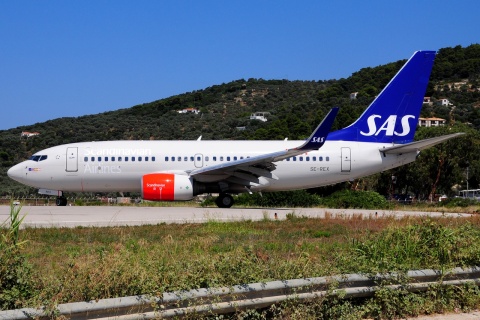 SE-REX - 737-76N(WL) - SAS Scandinavian Airlines - JSI - 25-07-2015