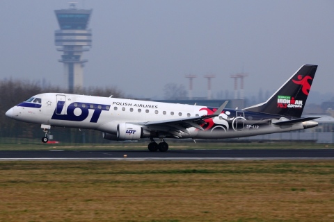 SP-LIB - ERJ-175STD (ERJ-170-200) - LOT _ Polish Airlines - BRU - 24-03-2015