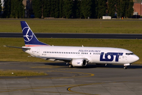 SP-LLG - 737-45D - LOT _ Polish Airlines - BRU - 08-06-2015