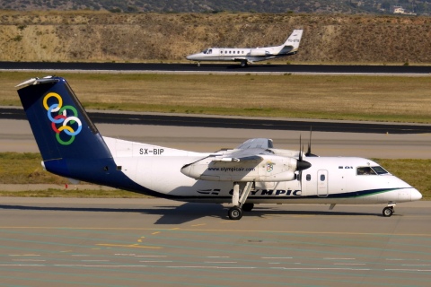 SX-BIP - DHC-8-102K - Olympic Air - ATH - 23-07-2015