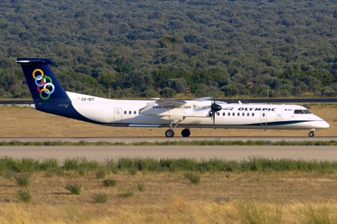 SX-BIT - DHC-8-402Q - Olympic Air - ATH - 29-07-2015
