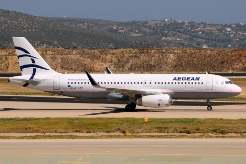 SX-DNA - A320-232(WL) - Aegean Airlines - ATH - 23-07-2015