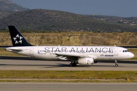 SX-DVQ - A320-232 - Aegean Airlines - ATH - 23-07-2015