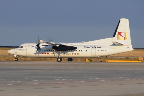 SX-MAR - Fokker 50 - Minoan Air - ATH - 23-07-2015