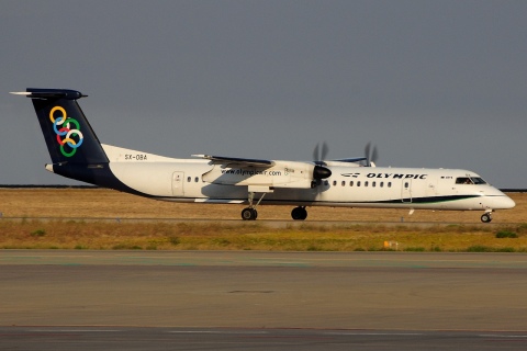 SX-OBA - DHC-8-402 - Olympic Air - ATH - 23-07-2015