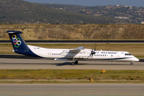 SX-OBF - DHC-8-402NG - Olympic Air - ATH - 23-07-2015