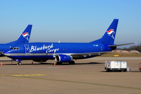 TF-BBF - 737-36E - Bluebird Cargo - LGG - 08-03-2015
