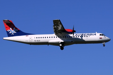 YU-ALO - ATR 72-202 - Air Serbia - TIV - 12-07-2015