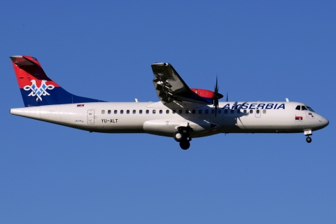 YU-ALT - ATR 72-500 (72-212A) - Air Serbia - TIV - 11-07-2015