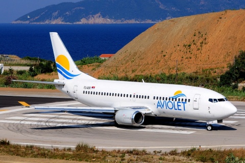 YU-ANK - 737-3H9 - Aviolet - JSI - 28-07-2015b