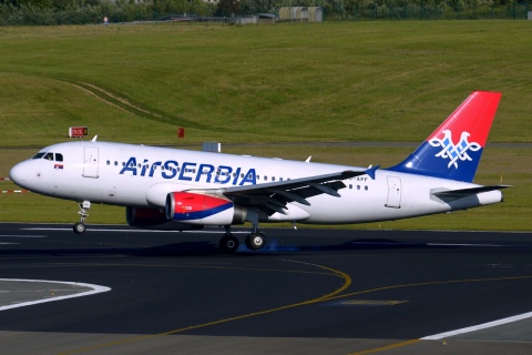 YU-APF - A319-132 - Air Serbia - BRU - 07-06-2015
