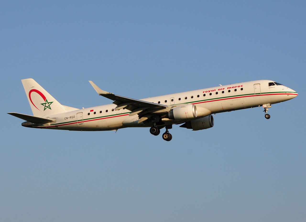 CN-RGO - ERJ-190AR (ERJ-190-100 IGW) - Royal Air Maroc - BRU - 06-08-2016