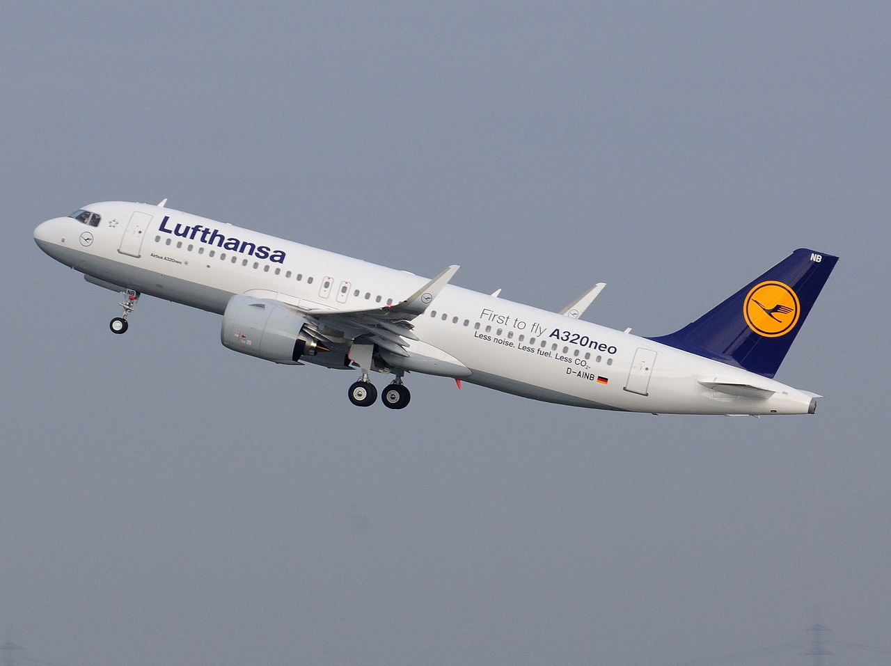 D-AINB - A320-271N(WL) - Lufthansa - DUS - 02-04-2016