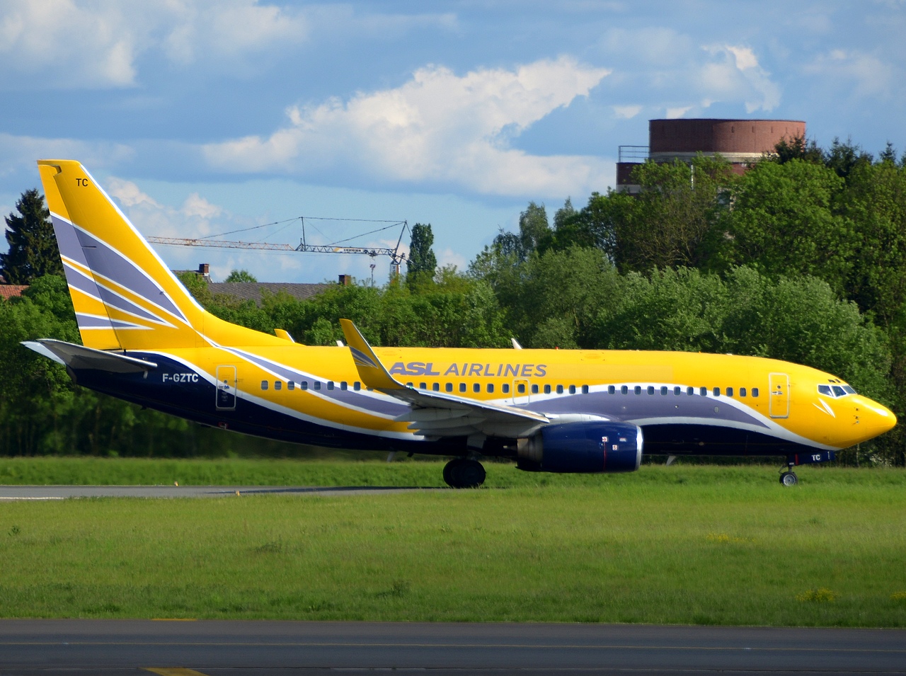 F-GZTC - 737-73V(WL) - ASL Airlines France - CRL - 26-05-2016
