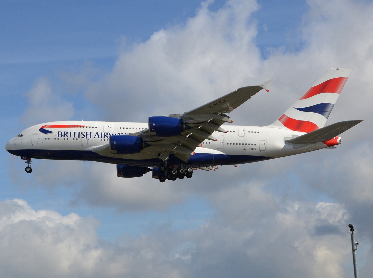 G-XLEJ - A380-841 - British Airways - LHR - 24-04-2016