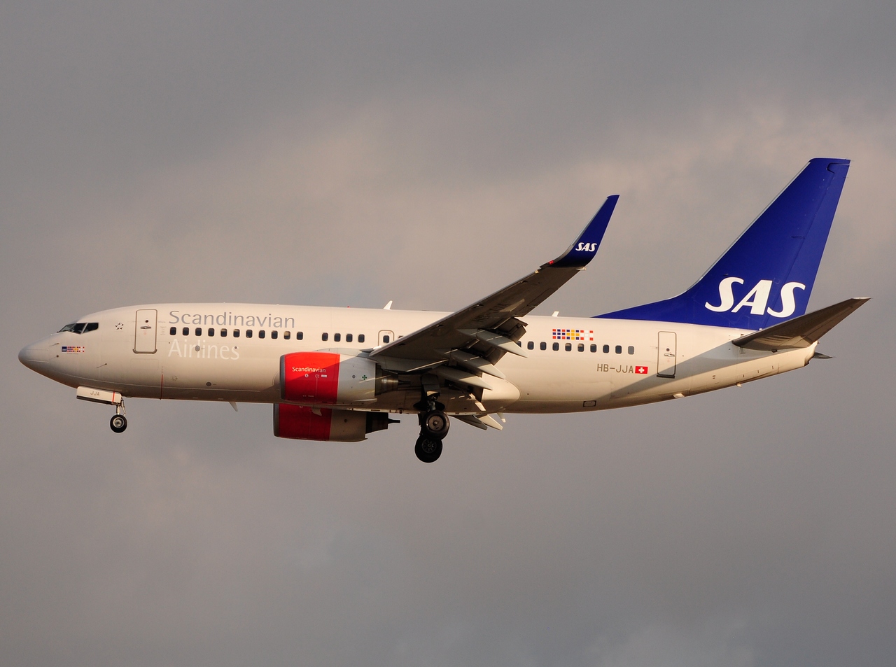 HB-JJA - 737-7AK(WL) - SAS Scandinavian Airlines - CPH - 27-06-2016