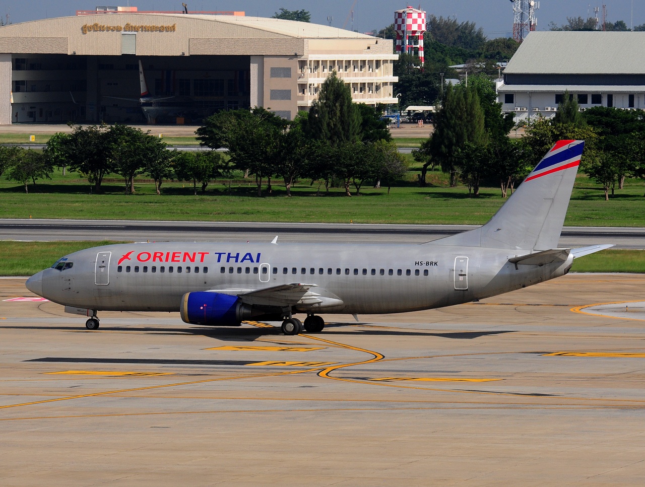 HS-BRK - 737-3Z0 - Orient Thai Airlines - DMK - 17-11-2016