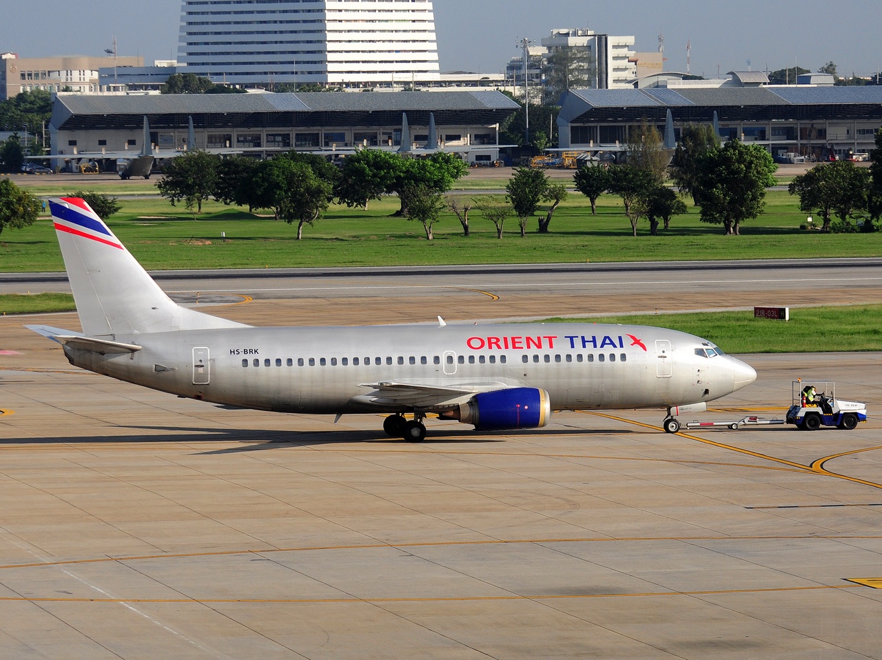 HS-BRK - 737-3Z0 - Orient Thai Airlines - DMK - 17-11-2016b