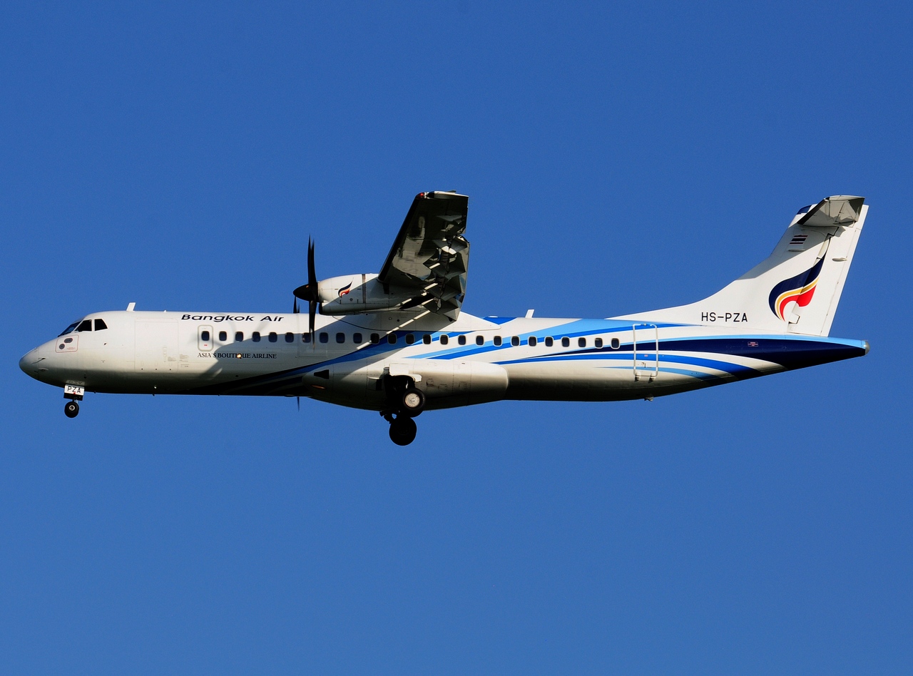 HS-PZA - ATR 72-600 (72-212A) - Bangkok Airways - BKK - 11-11-2016