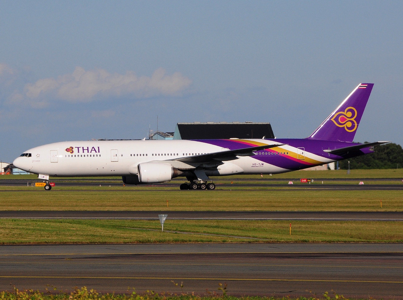 HS-TJW - 777-2D7(ER) - Thai Airways International - CPH - 26-06-2016