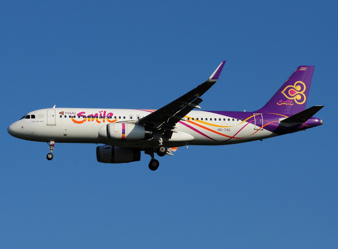 HS-TXG - A320-232(WL) - Thai Smile - BKK - 11-11-2016