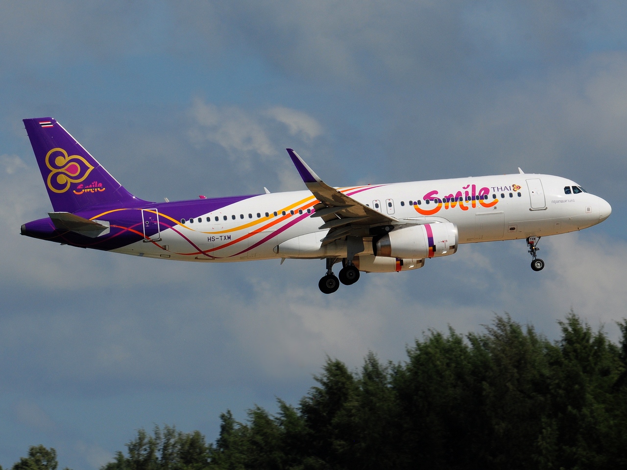 HS-TXM - A320-232(WL) - Thai Smile - HKT - 14-11-2016