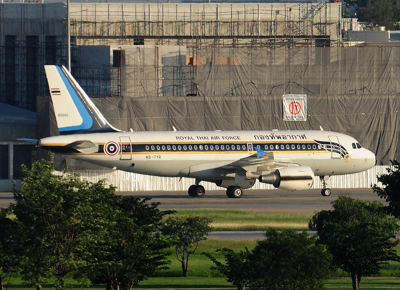 HS-TYR - A319-115X - Royal Thai Air Force - DMK - 17-11-2016