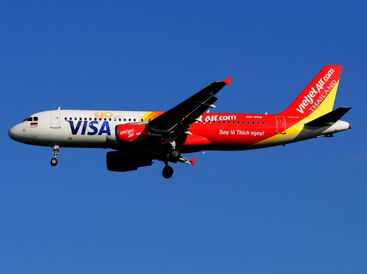 HS-VKA - A320-214 - Thai VietjetAir - BKK - 11-11-2016