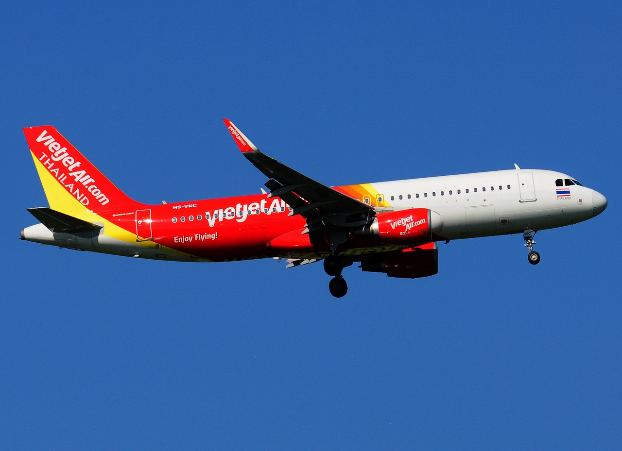 HS-VKC - A320-214(WL) - Thai VietjetAir - BKK - 12-11-2016