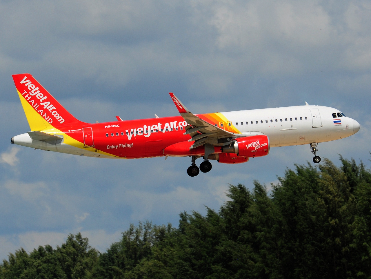 HS-VKC - A320-214(WL) - Thai VietjetAir - HKT - 14-11-2016