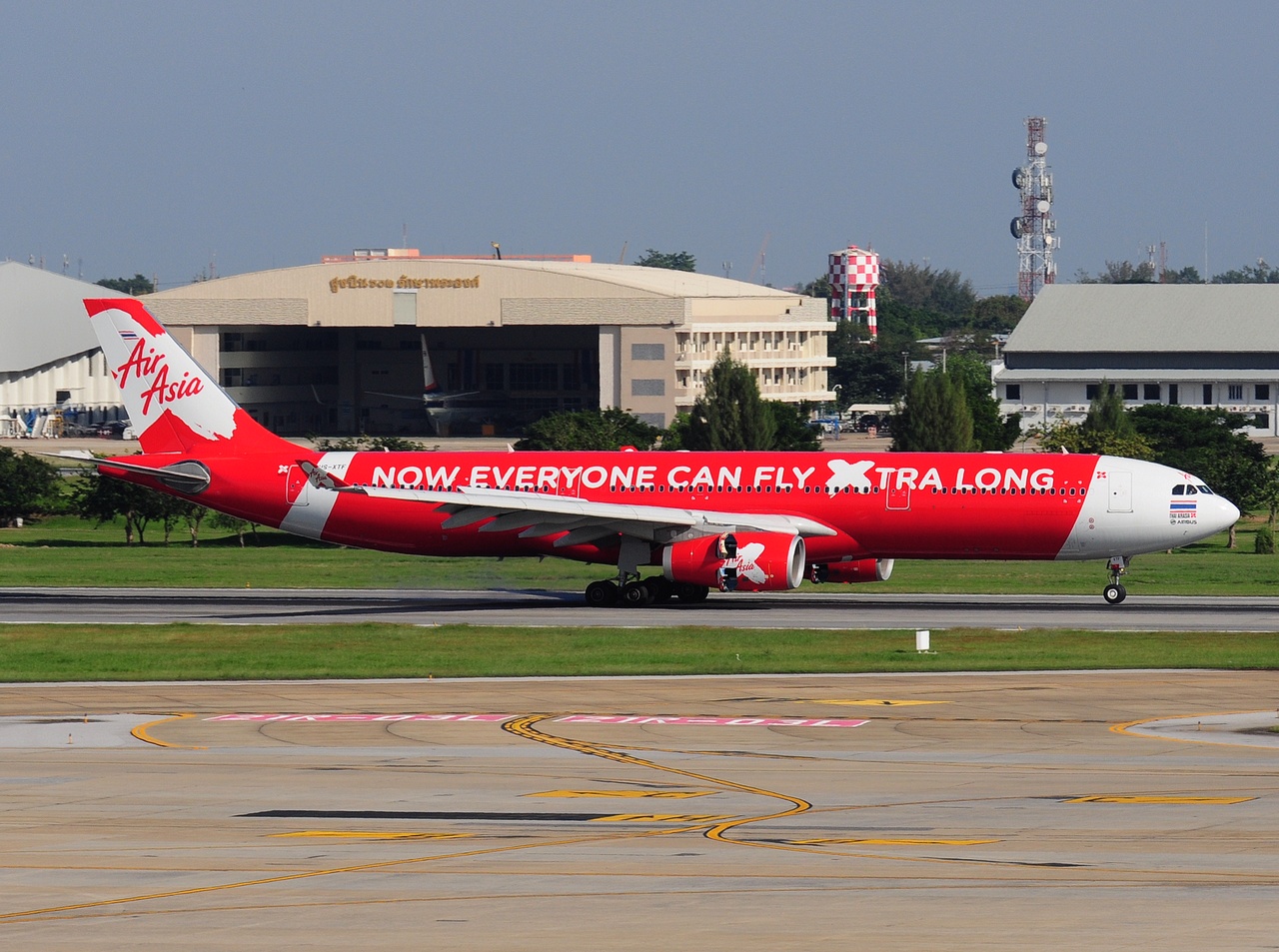 HS-XTF - A330-343 - Thai AirAsia X - DMK - 17-11-2016