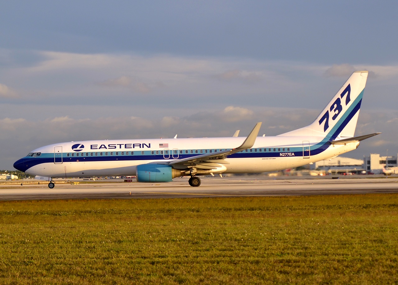 N277EA - 737-8CX(WL) - Eastern Air Lines(2015) - MIA - 29-01-2016