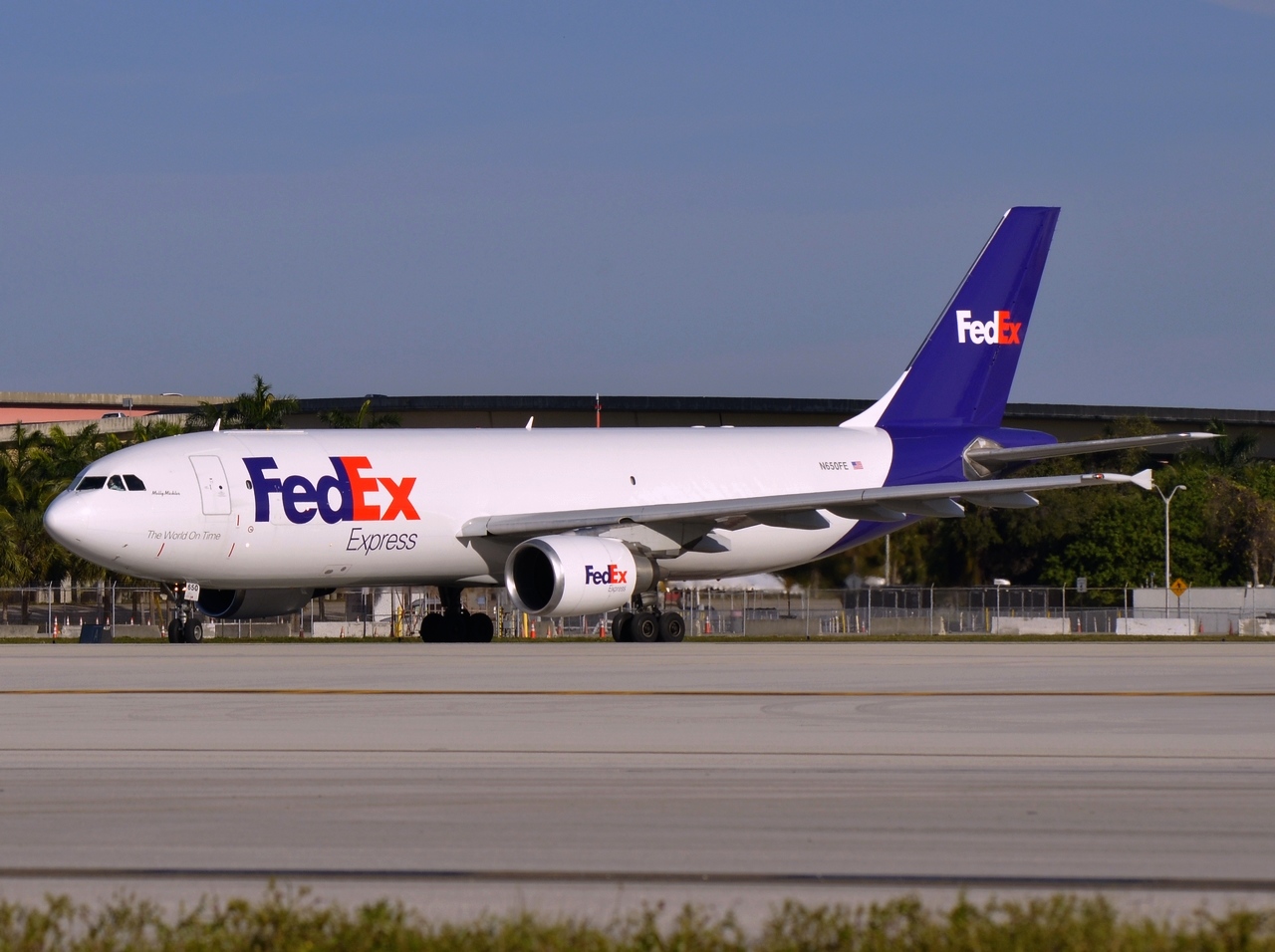 N650FE - A300F4-605R - Federal Express (FedEx) - FLL - 30-01-2016