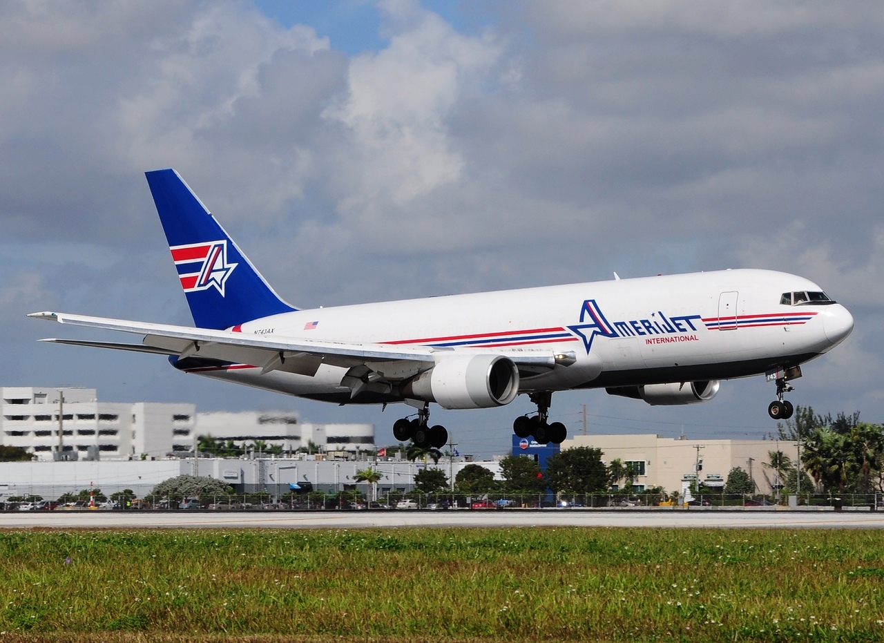 N743AX - 767-232 - Amerijet International - MIA - 03-02-2016