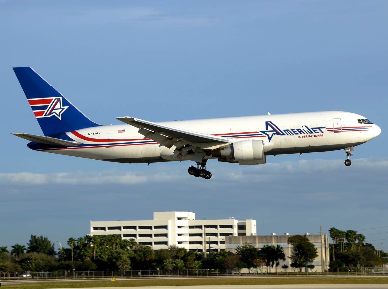 N743AX - 767-232 - Amerijet International - MIA - 31-01-2016