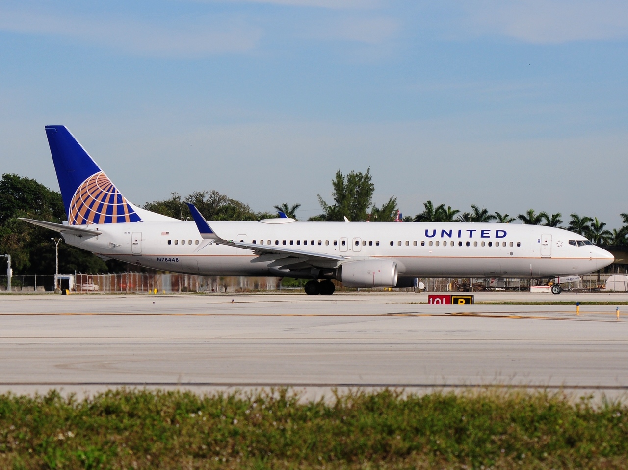 N78448 - 737-924(ER)(WL) - United Airlines - FLL - 30-01-2016