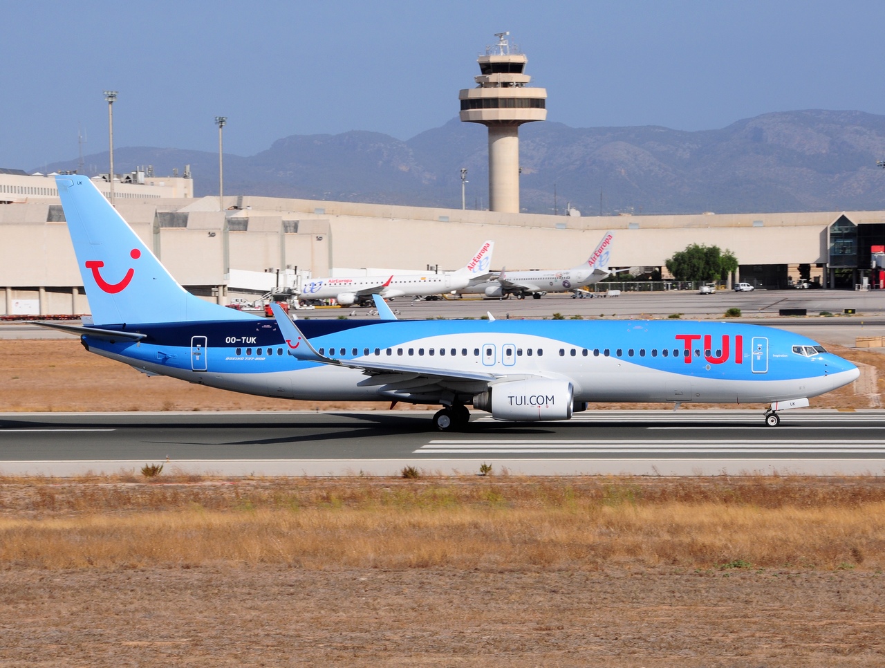 OO-TUK - 737-86J(WL) - TUI Airlines Belgium - PMI - 30-08-2016