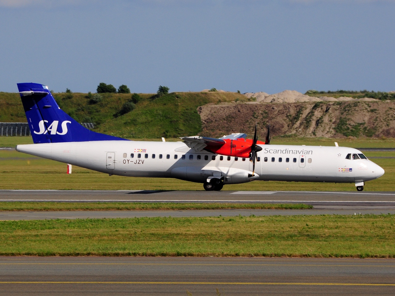 OY-JZV - ATR 72-500 (72-212A) - SAS Scandinavian Airlines - CPH - 26-06-2016