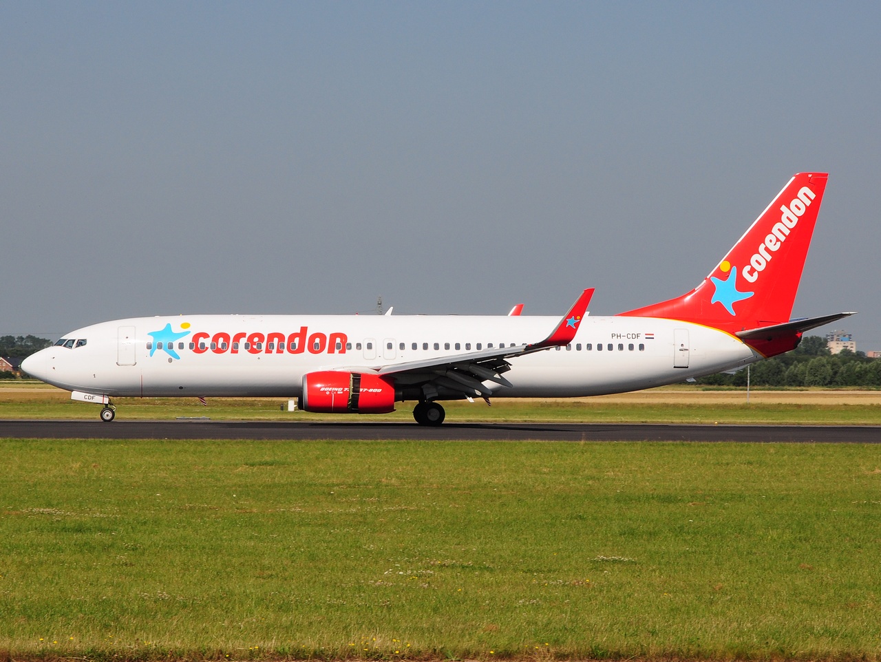 PH-CDF - 737-804(WL) - Corendon Dutch Airlines - AMS - 19-07-2016